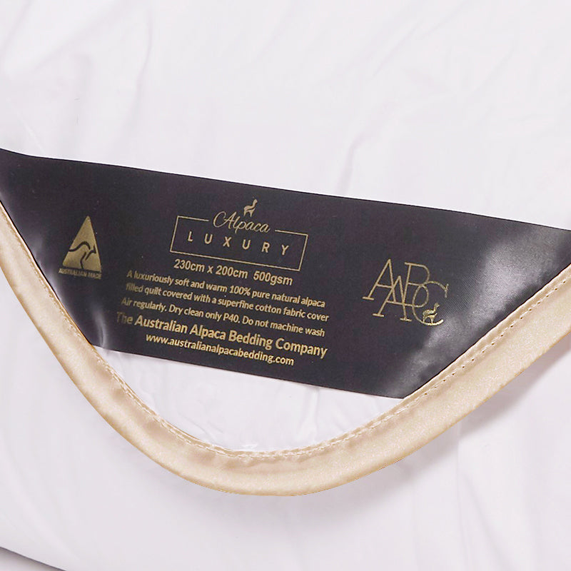 Alpaca Luxury All Seasons Quilt Set